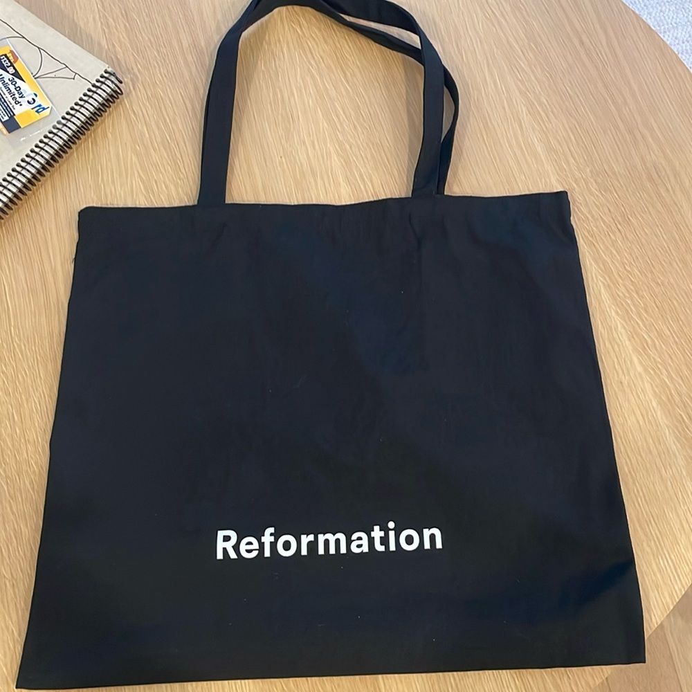 Reformation tote bag